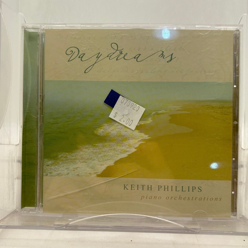 Keith Phillips Daydreams Piano Orchestrations CD 2004 New Age Relaxing Escape